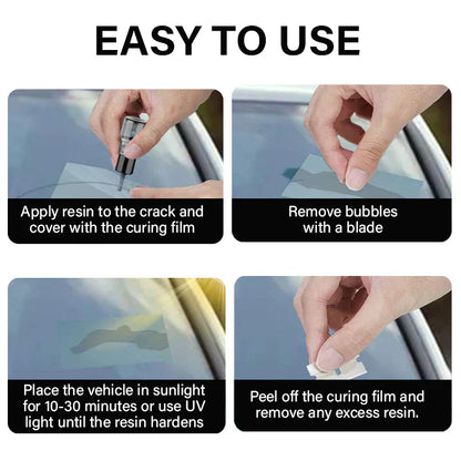 OminiPin™ GlassFix Guard - 2026 Windshield Crack Repair Formula